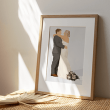 Load image into Gallery viewer, Custom Wedding Illustration
